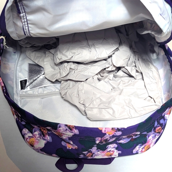 JanSport Union Pack in Purple Petals - Picture 7 of 13